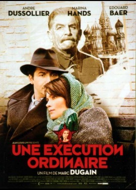 affiche du film UNE EXECUTION ORDINAIRE