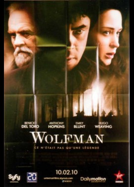 WOLFMAN (THE) movie poster
