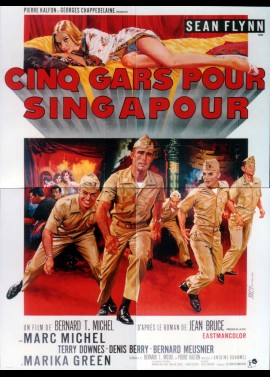 CINQ GARS POUR SINGAPOUR movie poster
