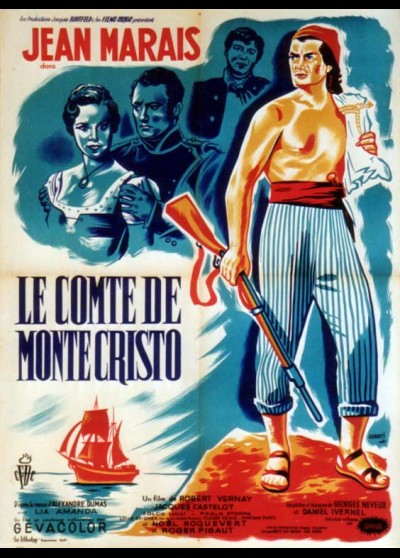 affiche du film COMTE DE MONTE CRISTO 1 ERE EPOQUE LA TRAHISON (LE)