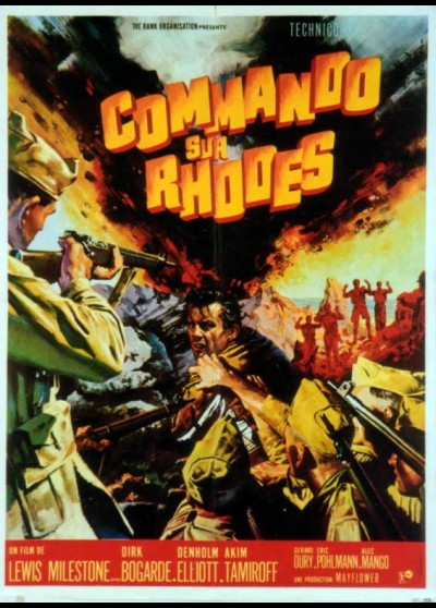 affiche du film COMMANDO SUR RHODES