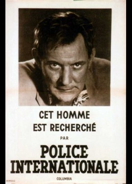 affiche du film POLICE INTERNATIONALE