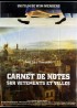 affiche du film CARNET DE NOTES SUR VETEMENTS ET VILLE