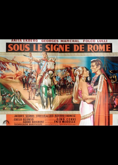 SOUS LE SIGNE DE ROME movie poster