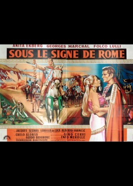 affiche du film SOUS LE SIGNE DE ROME