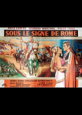 SOUS LE SIGNE DE ROME movie poster