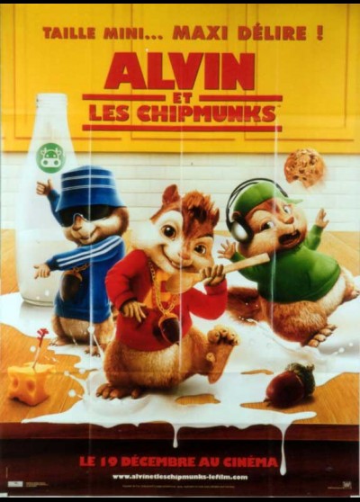 ALVIN AND THE CHIPMUNKS movie poster