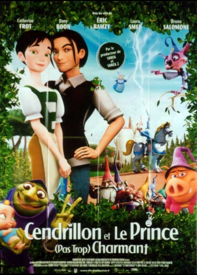 affiche du film CENDRILLON ET LE PRINCE PAS TROP CHARMANT