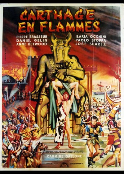 CARTAGINE IN FIAMME / CATHAGE IN FLAMES movie poster