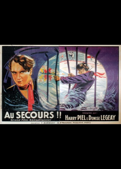 AU SECOURS movie poster