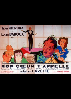 affiche du film MON COEUR T'APPELLE