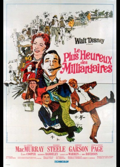 HAPPIEST MILLIONAIRE (THE) movie poster