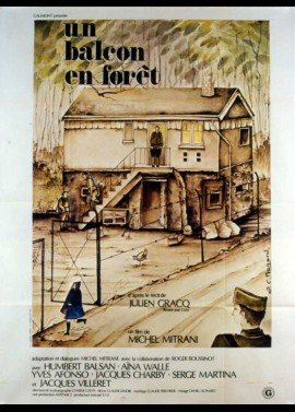 UN BALCON EN FORET movie poster