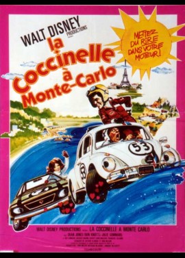 HERBIE GOES TO MONTE CARLO movie poster