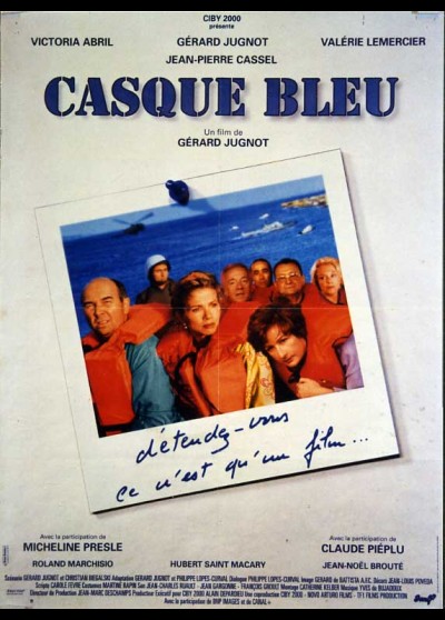 affiche du film CASQUE BLEU