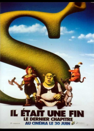 affiche du film SHREK 4 IL ETAIT UNE FIN