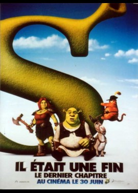 affiche du film SHREK 4 IL ETAIT UNE FIN