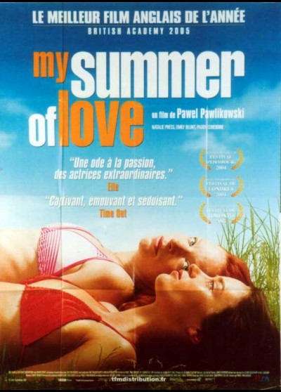 MY SUMMER OF LOVE movie poster