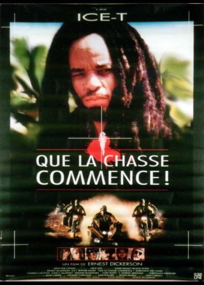 affiche du film QUE LA CHASSE COMMENCE