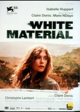 WHITE MATERIAL movie poster