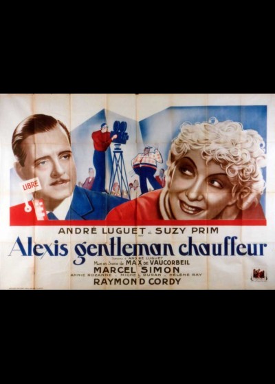 affiche du film ALEXIS GENTLEMAN CHAUFFEUR