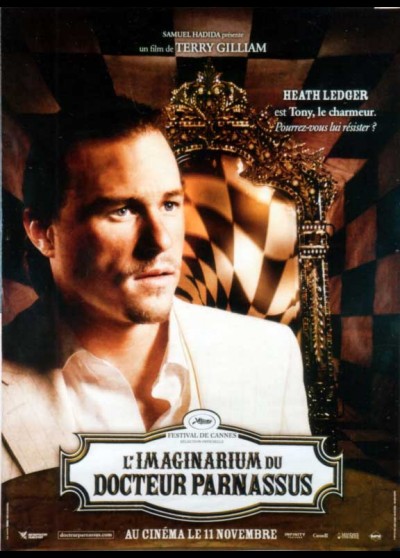 affiche du film IMAGINARIUM DU DOCTEUR PARNASSUS (L')