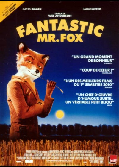 FANTASTIC MR FOX / FANTASTIC MISTER FOX movie poster