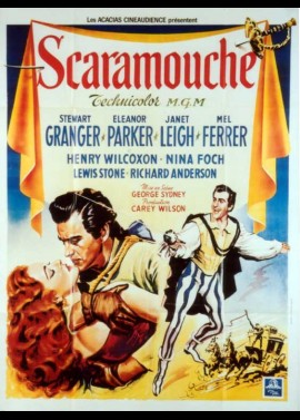 SCARAMOUCHE movie poster