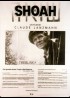 SHOAH movie poster
