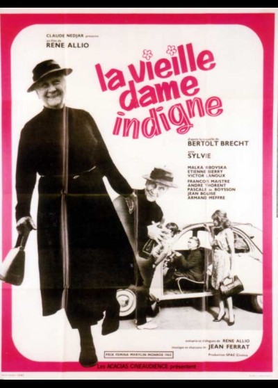VIEILLE DAME INDIGNE (LA) movie poster