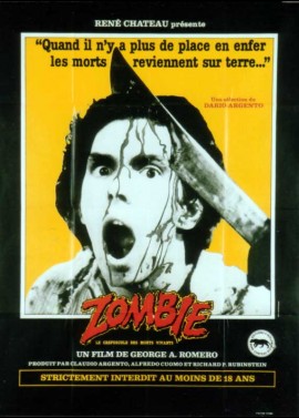 affiche du film ZOMBIE LE CREPUSCULE DES MORTS VIVANTS