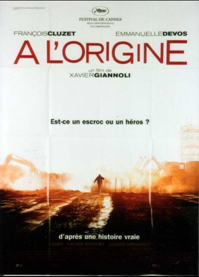 A L'ORIGINE movie poster