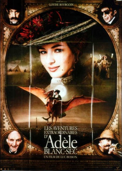 affiche du film AVENTURES EXTRAORDINAIRES D'ADELE BLANC SEC (LES)