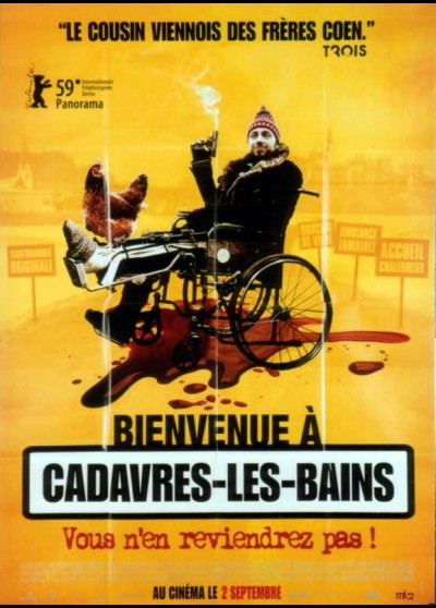 affiche du film BIENVENUE A CADAVRES LES BAINS