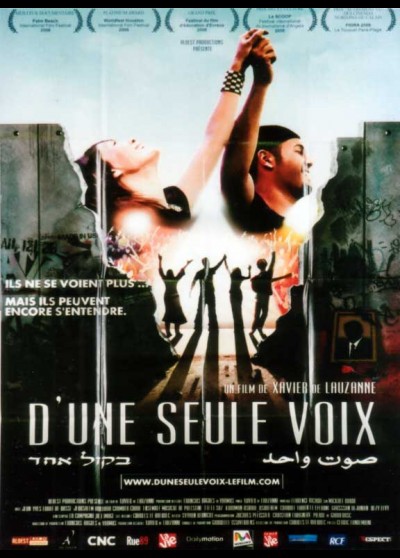 affiche du film D'UNE SEULE VOIX