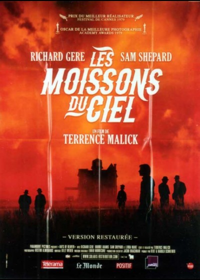 affiche du film MOISSONS DU CIEL (LES)