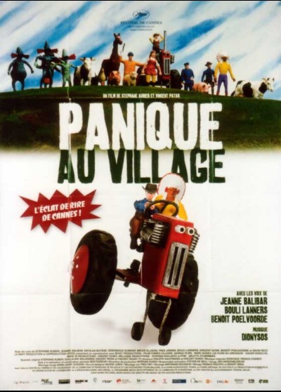 PANIQUE AU VILLAGE movie poster