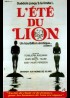 affiche du film ETE DU LION (L')