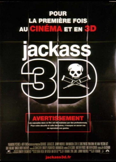 affiche du film JACKASS 3D