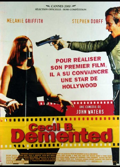 CECIL B. DEMENTED movie poster