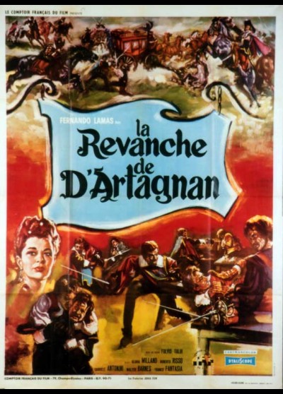 D'ARTAGNAN CONTRO I TRE MOSCHETTIERI movie poster