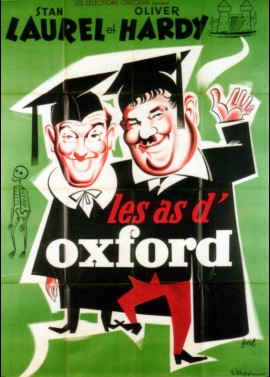A CHUMP AT OXFORD movie poster