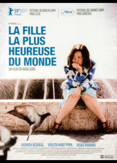 affiche du film FILLE LA PLUS HEUREUSE DU MONDE (LA)