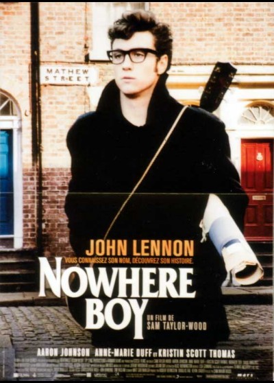 NOWHERE BOY movie poster