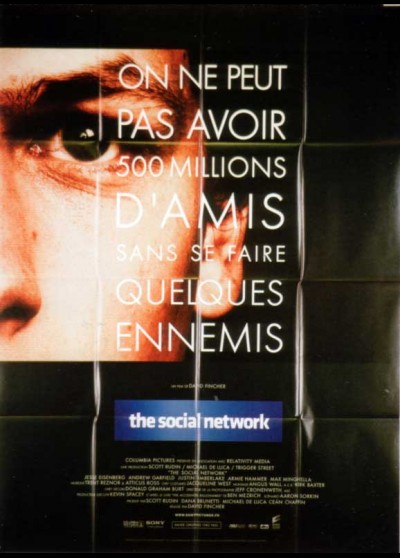 affiche du film SOCIAL NETWORK (THE)