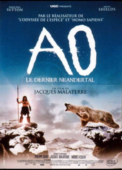 affiche du film AO LE DERNIER NEANDERTAL