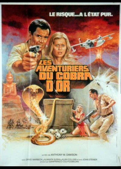 affiche du film AVENTURIERS DU COBRA D'OR (LES)