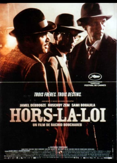 HORS LA LOI movie poster
