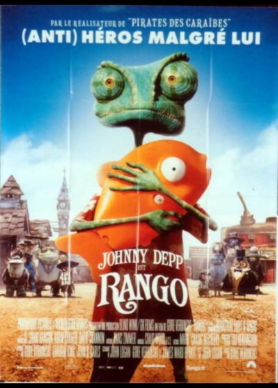 RANGO movie poster
