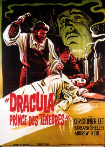 DRACULA PRINCE OF DARKNESS movie poster